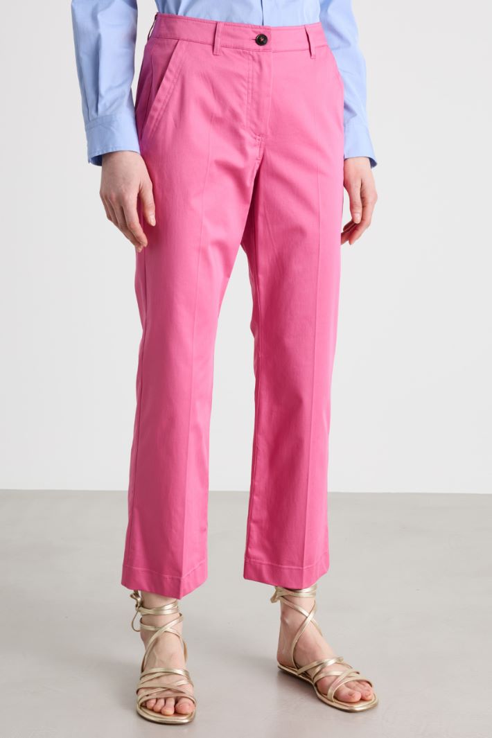 Pantaloni in raso Intrend - 2