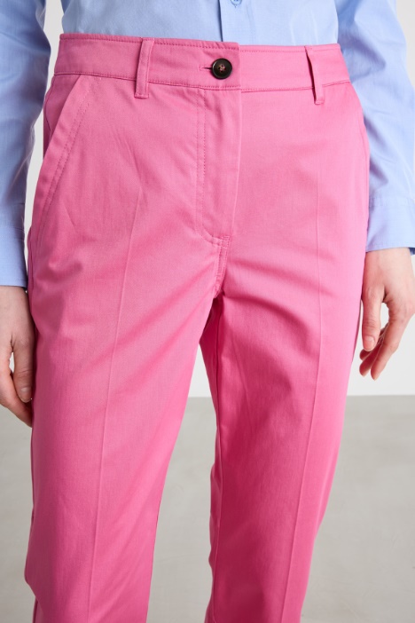 Pantaloni in raso