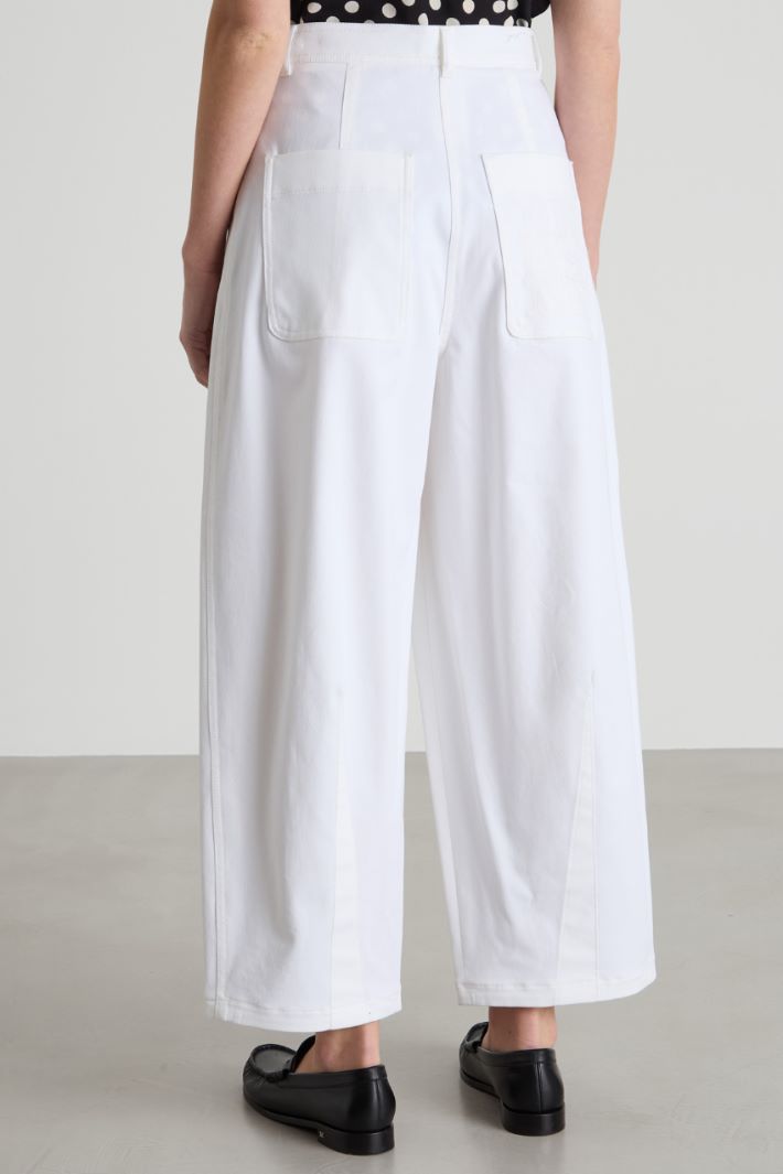 Straight-Fit Twill Trousers Intrend - 4