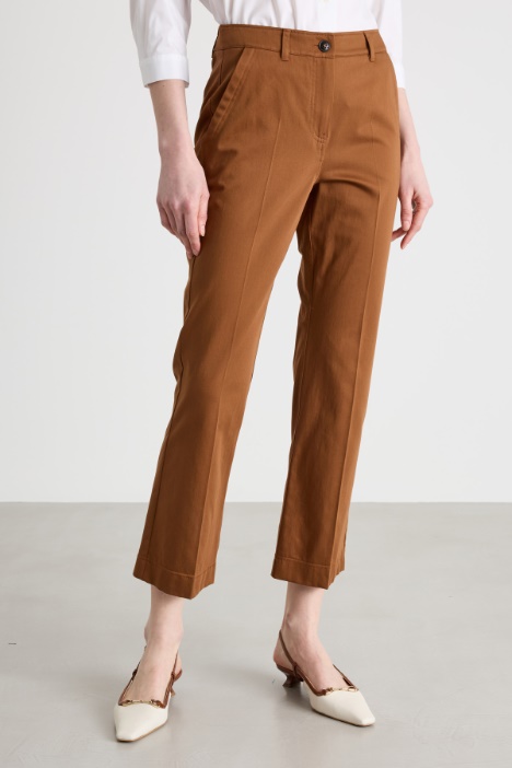 Pantalone in raso