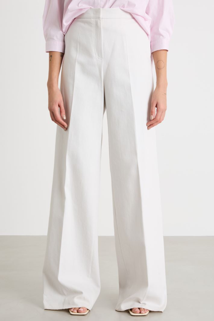 Straight-fit drill trousers Intrend - 2