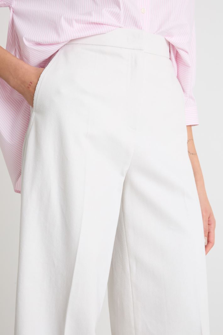 Straight-fit drill trousers Intrend - 3