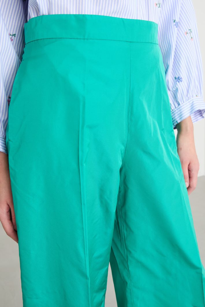 Taffeta palazzo trousers Intrend - 3