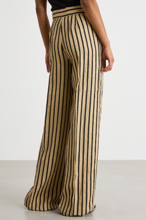 Pantalone palazzo stampato