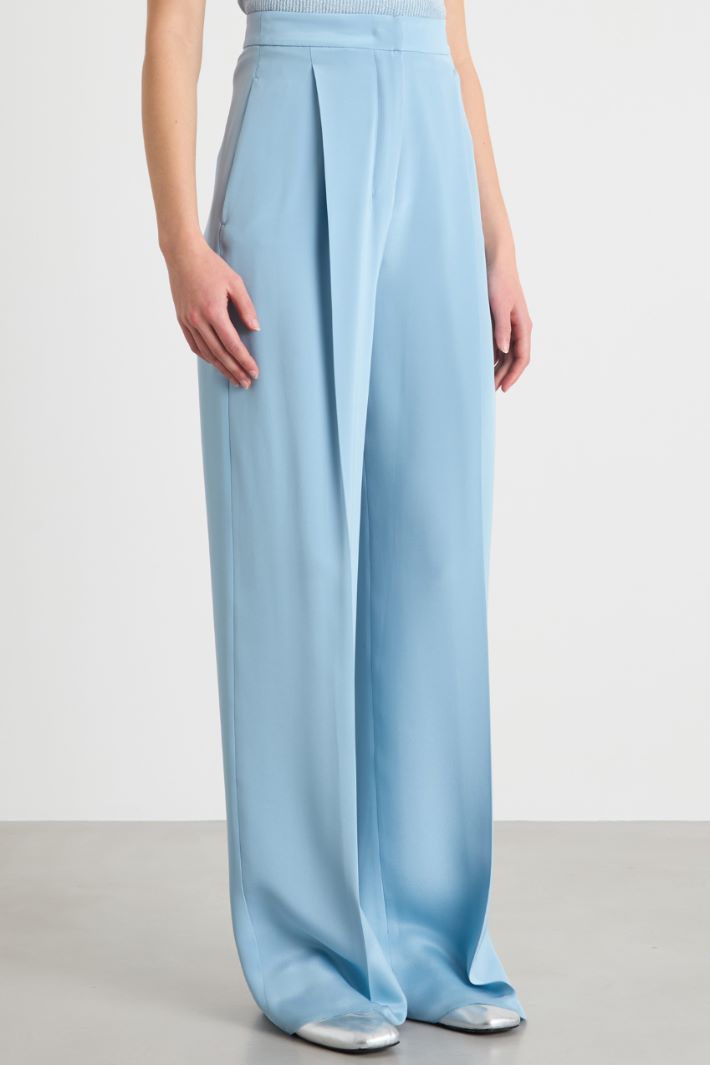 Crepe de chine trousers Intrend - 2