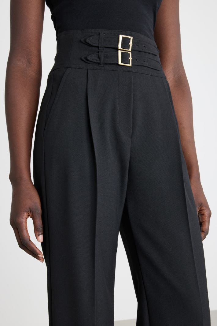 Pantalone con cinturini Intrend - 3