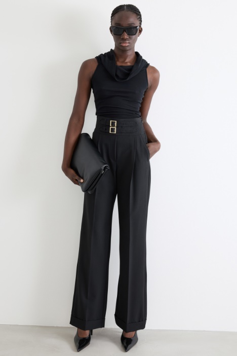 Pantalone con cinturini Intrend