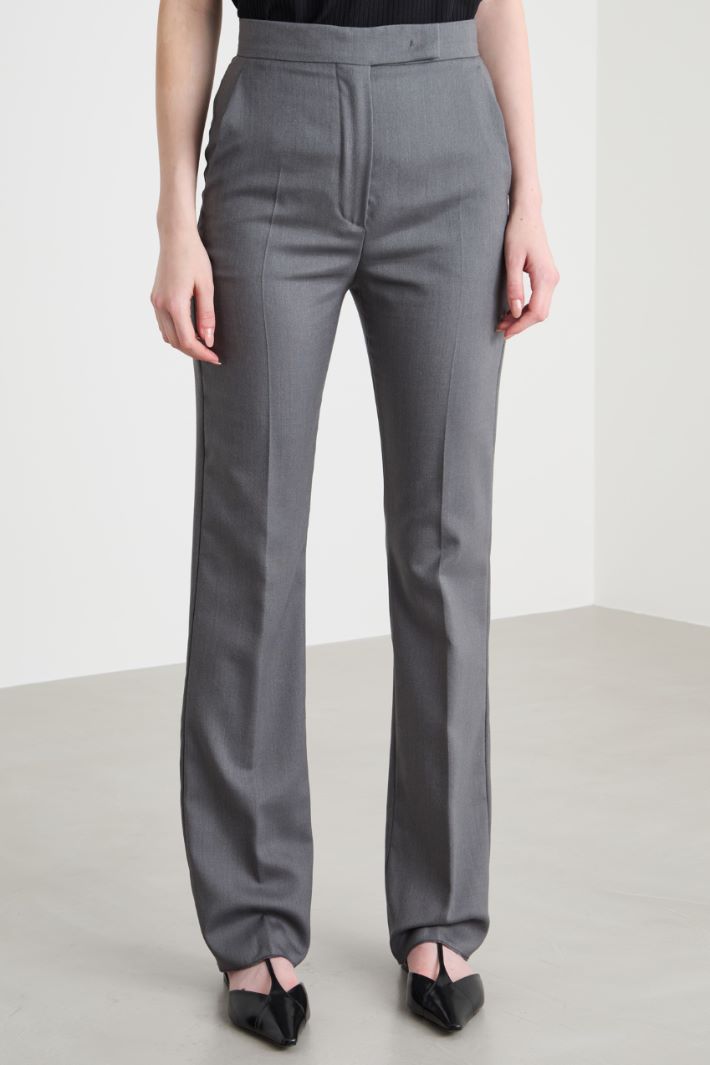 Pantalone slim con tasche Intrend - 2