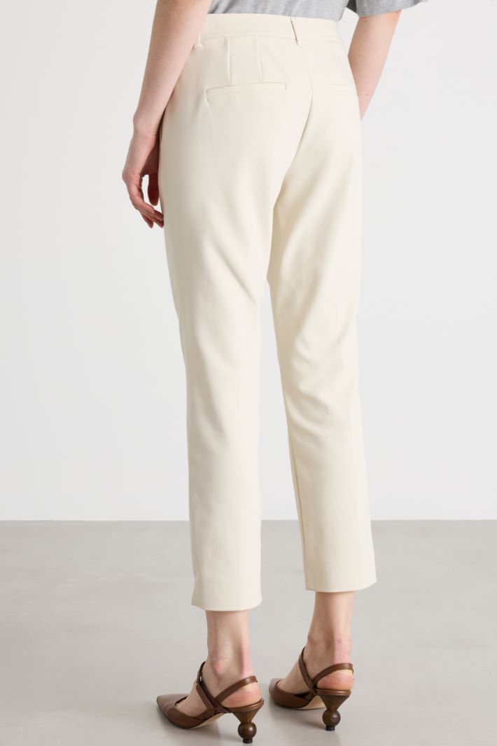 Pantalone a sigaretta con spacchi Intrend - 4