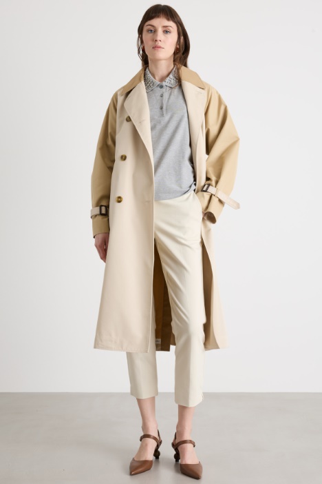 Pantalone a sigaretta con spacchi Intrend