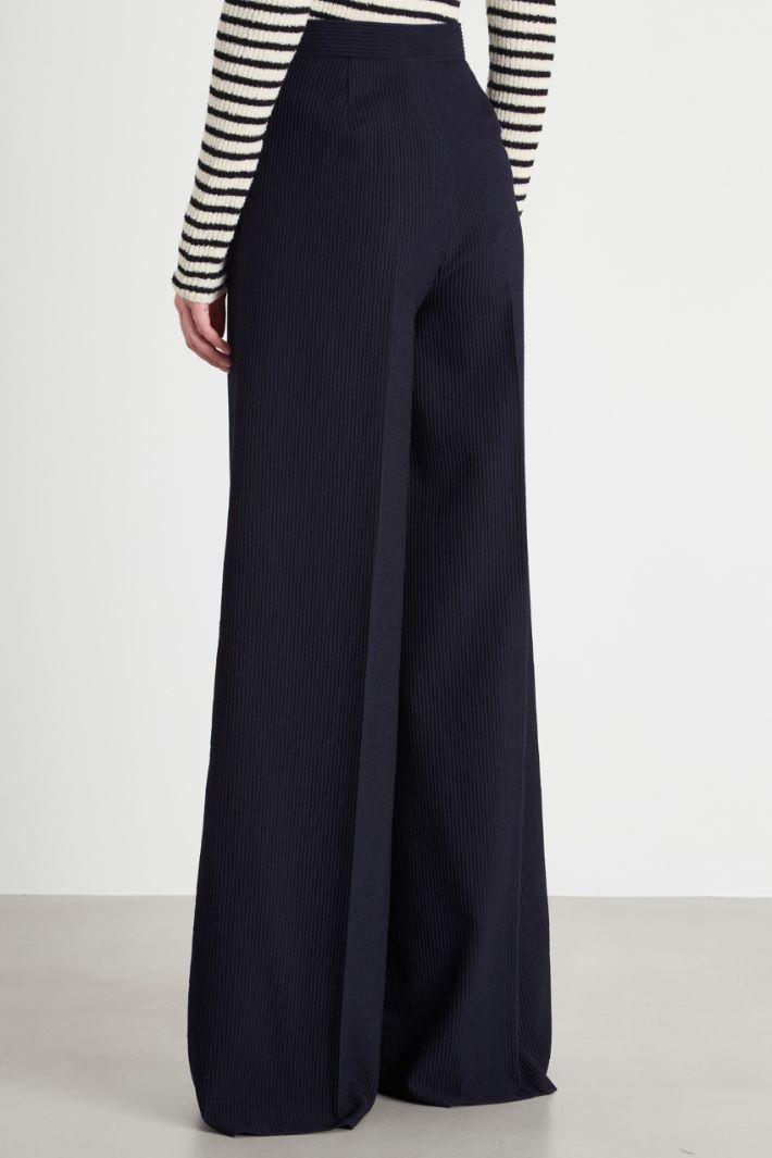 Pantalone a gamba ampia Intrend - 4