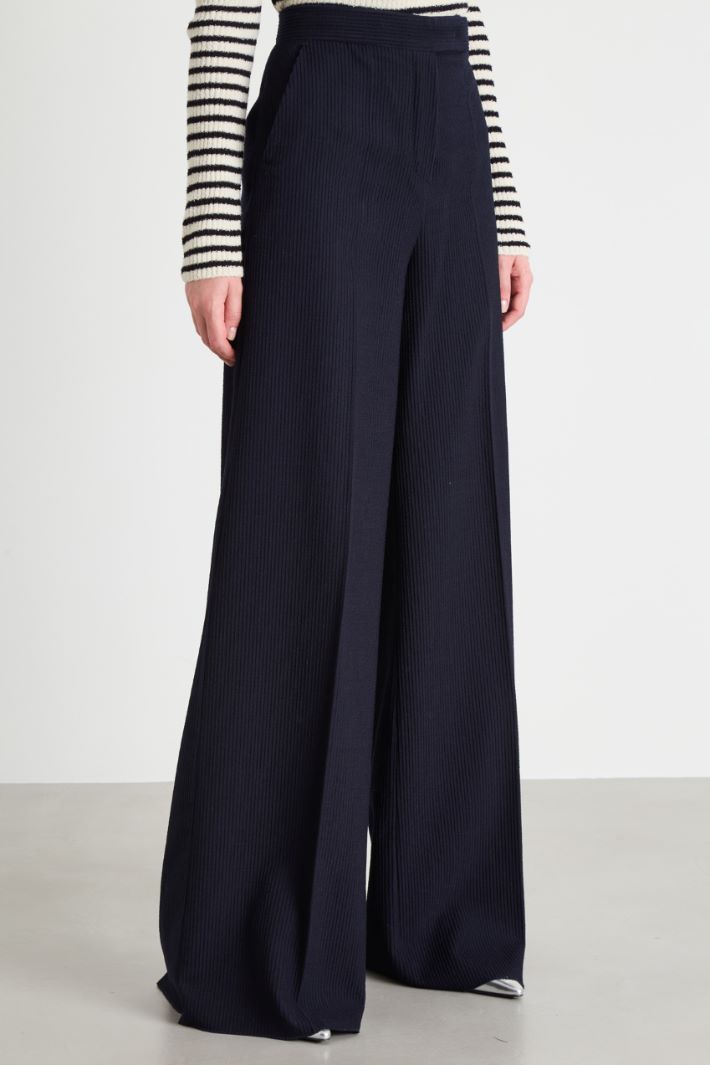 Pantalone a gamba ampia Intrend - 2