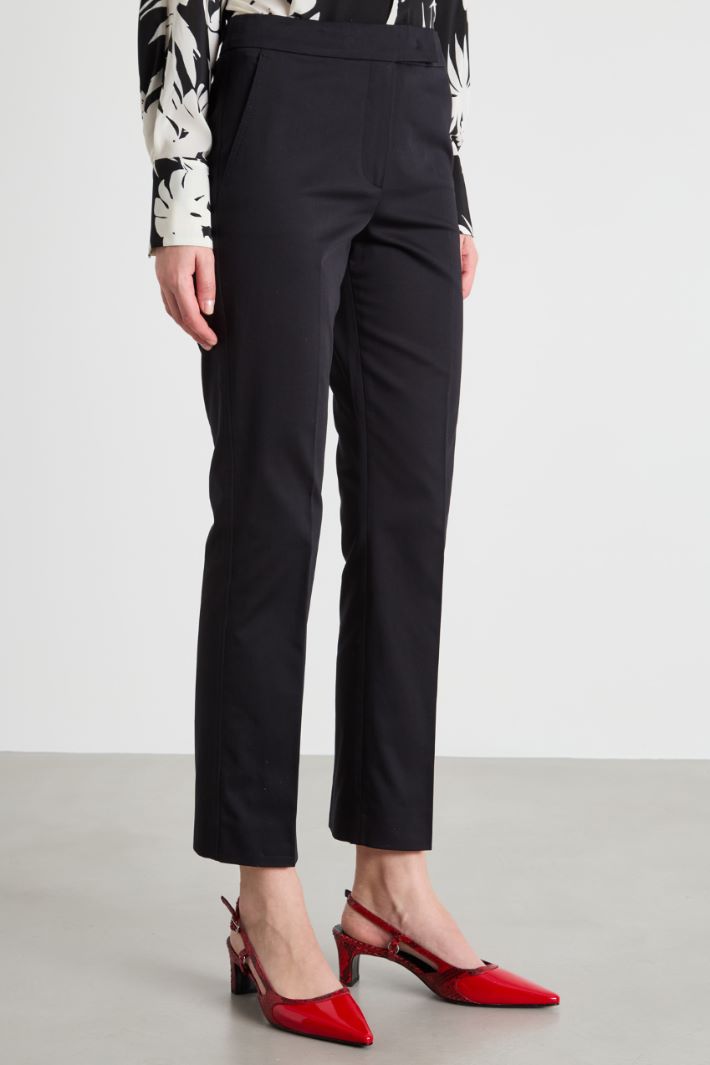 Pantalone in raso Intrend - 2