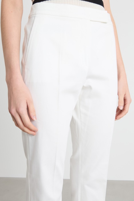 Pantalone in raso