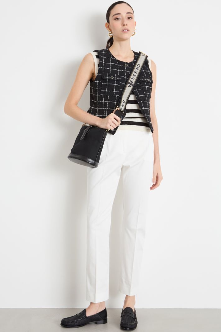 Satin trousers Intrend