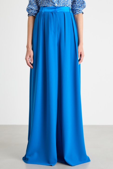 Pantalón ancho de sablé