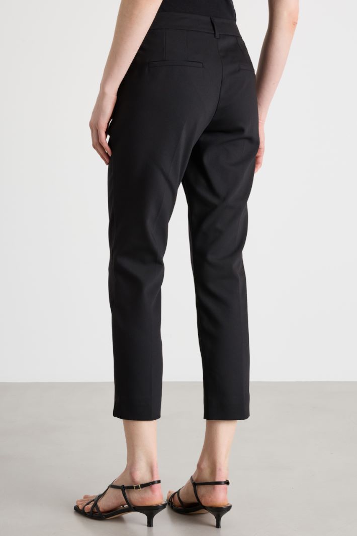 Pantalone a sigaretta con spacchi Intrend - 4