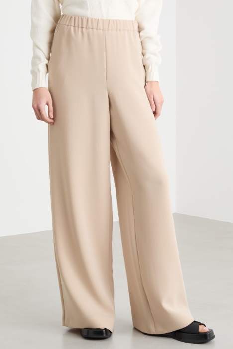 Pantalone palazzo in cady