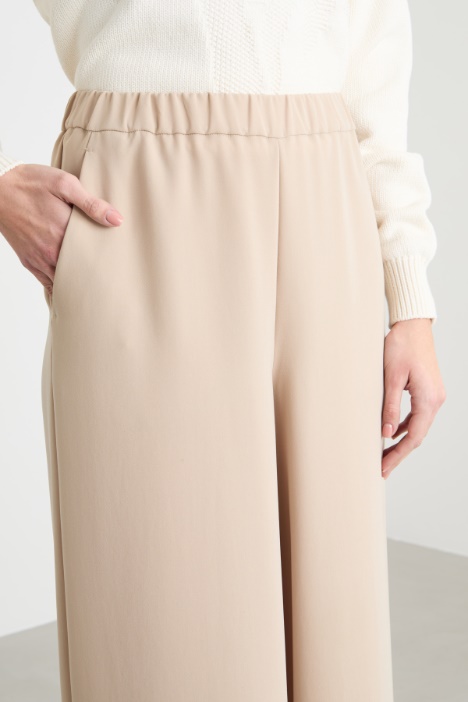 Pantalone palazzo in cady