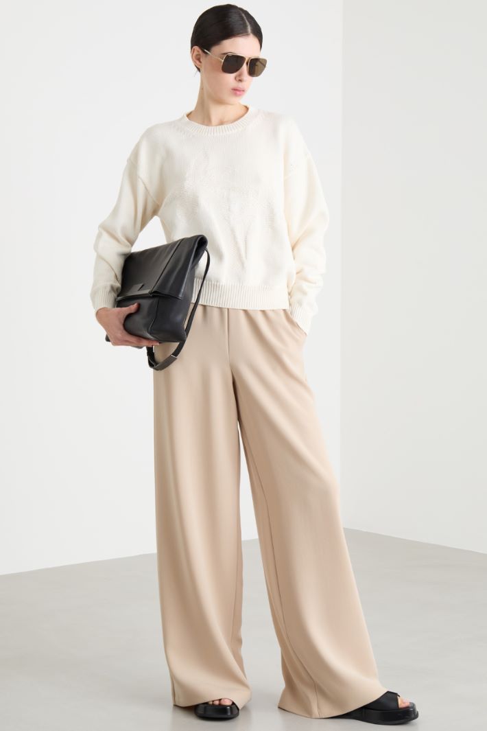Cady palazzo trousers Intrend