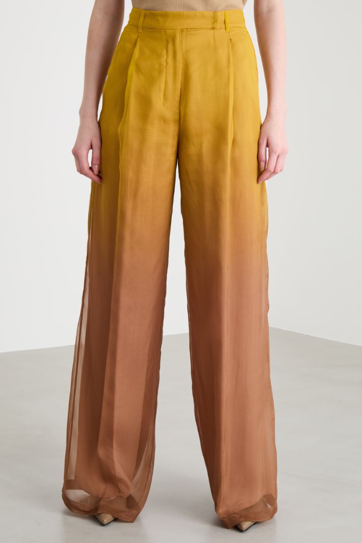 Ombré organza trousers Intrend - 2