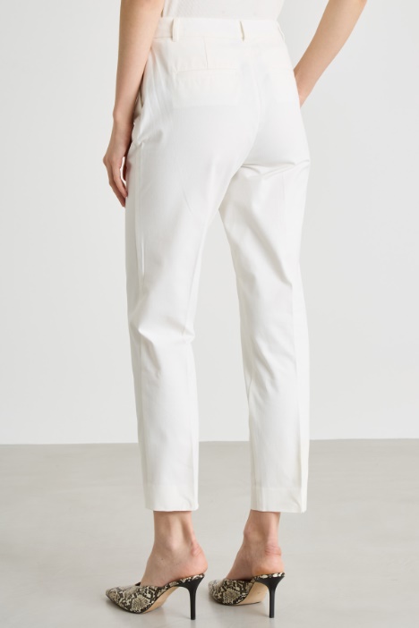 Pantaloni a sigaretta stretch