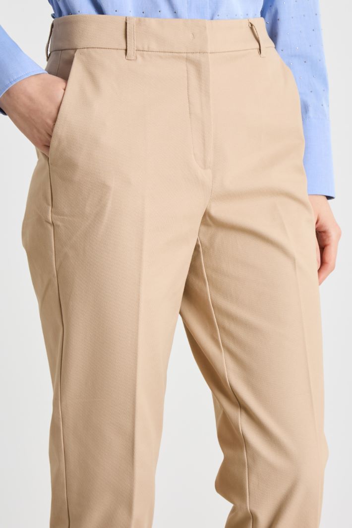 Stretch cigarette trousers Intrend - 3