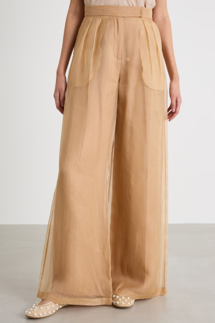 Organza palazzo trousers Intrend - 2