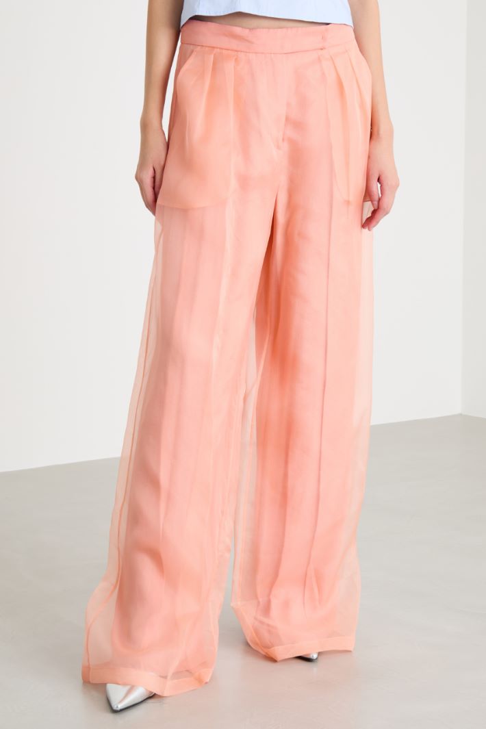 Organza palazzo trousers Intrend - 2