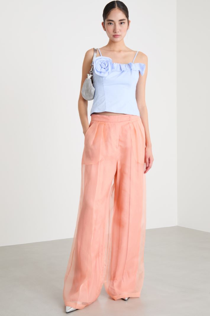 Organza palazzo trousers Intrend
