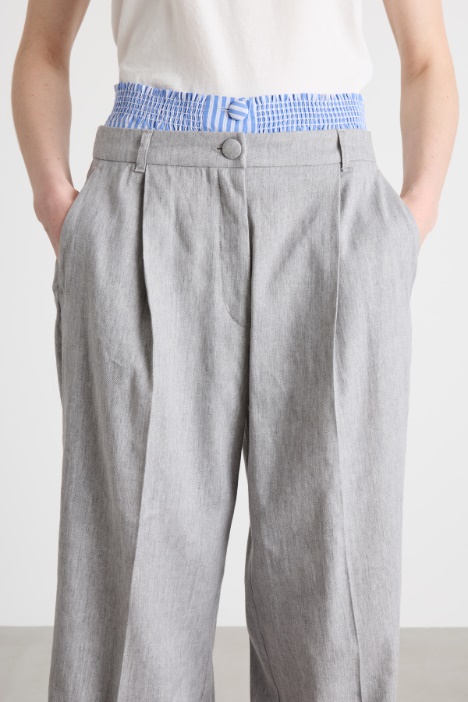 Pantalone carrot fit