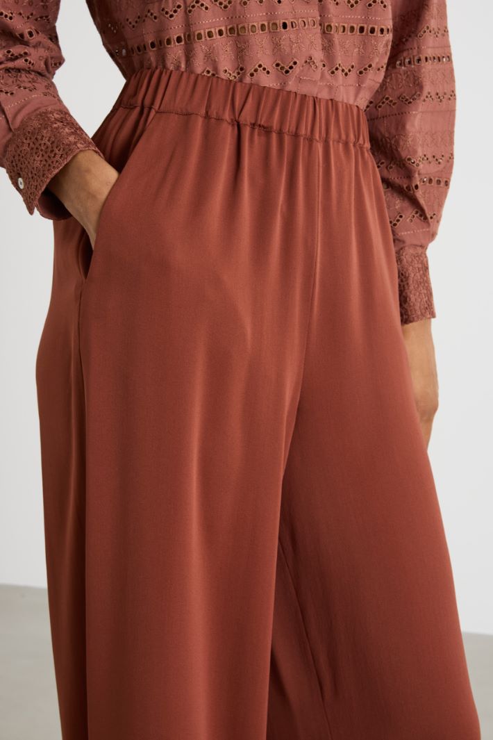 Flowing palazzo trousers Intrend - 3