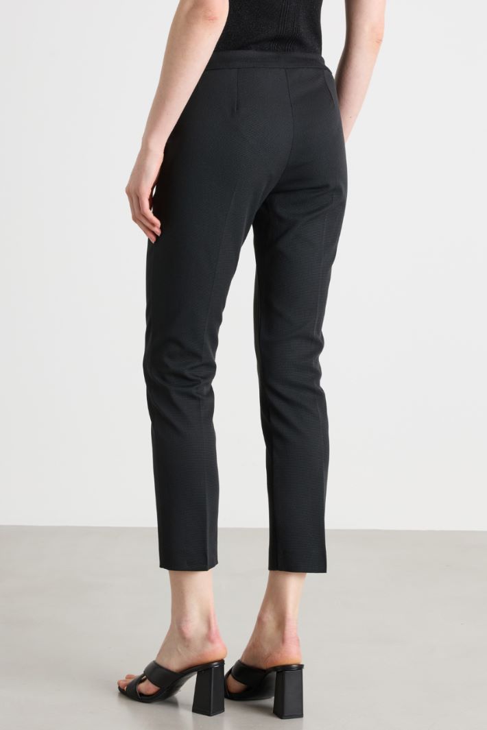 Pantalone a sigaretta in faille Intrend - 4