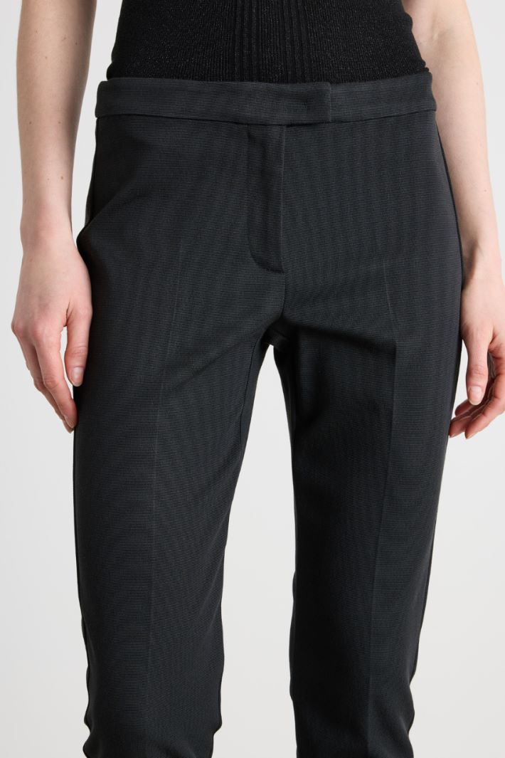 Pantalone a sigaretta in faille Intrend - 3