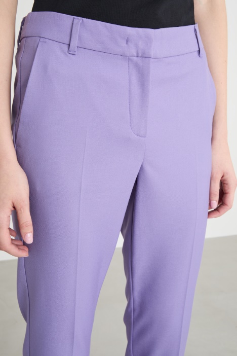 Pantalone a sigaretta stretch
