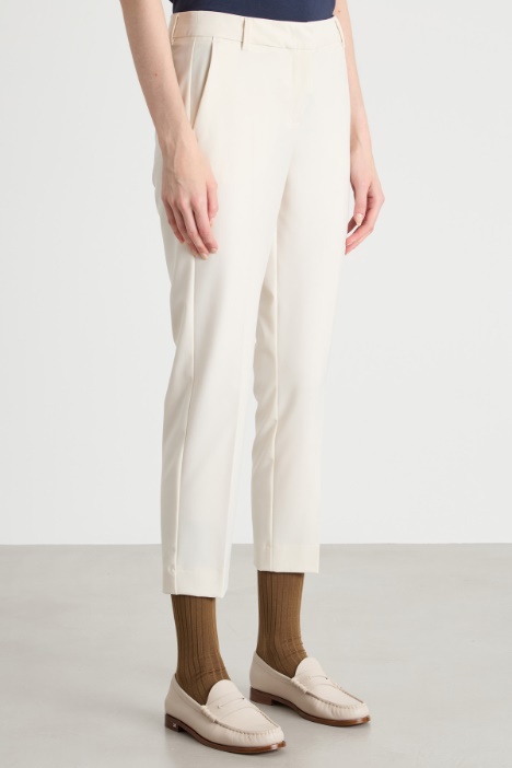 Pantalón cigarrillo elástico