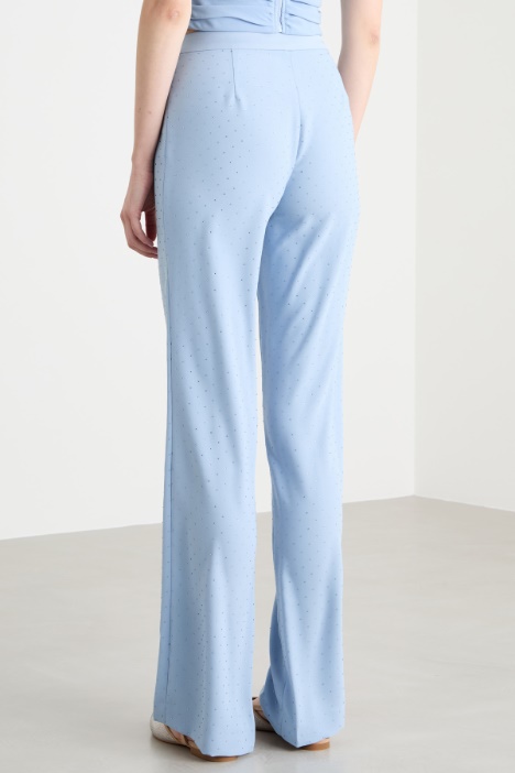 Pantalone con strass