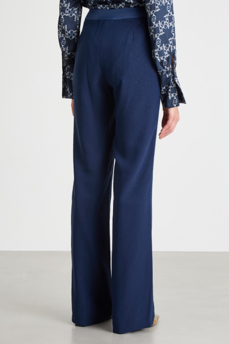 Pantalone con strass