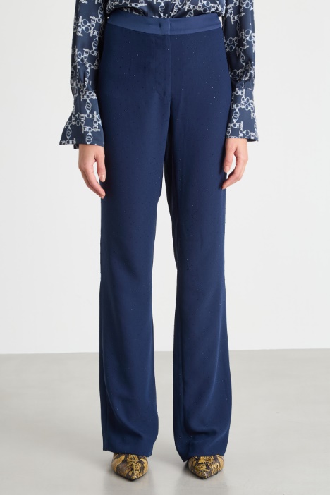 Pantalone con strass