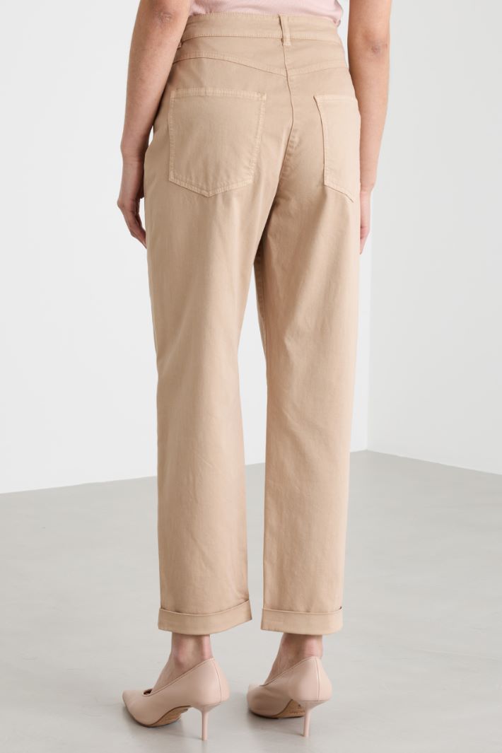 Pantaloni in raso Intrend - 4