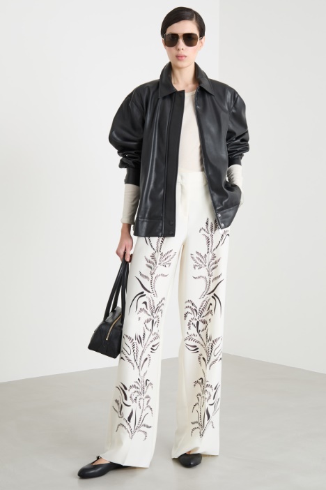 Printed palazzo trousers Intrend