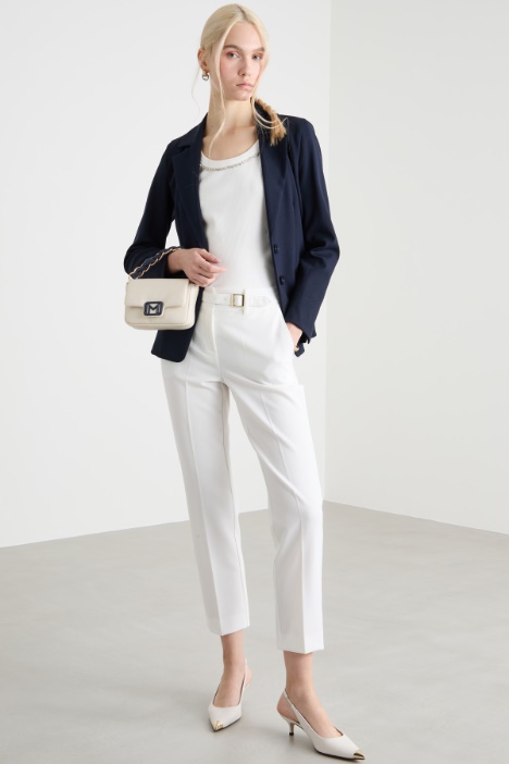 Belted cigarette trousers Intrend