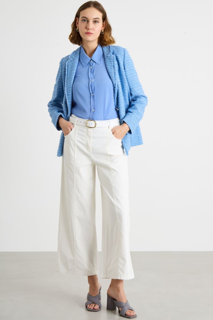 Pantalone crop con tasche Intrend