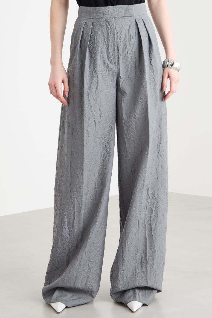 Pantalone palazzo con pieghe Intrend - 2