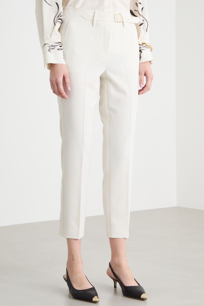 Canvas cigarette trousers Intrend - 2