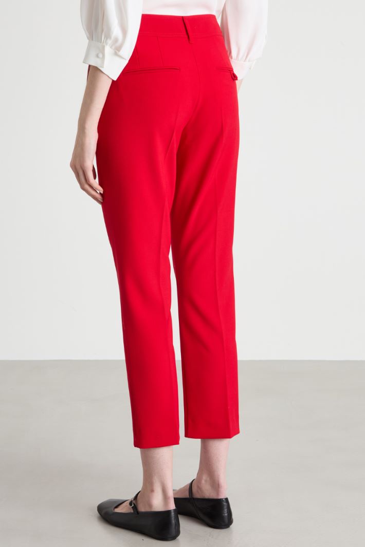 Canvas cigarette trousers Intrend - 4