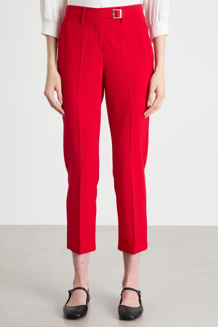 Canvas cigarette trousers Intrend - 2