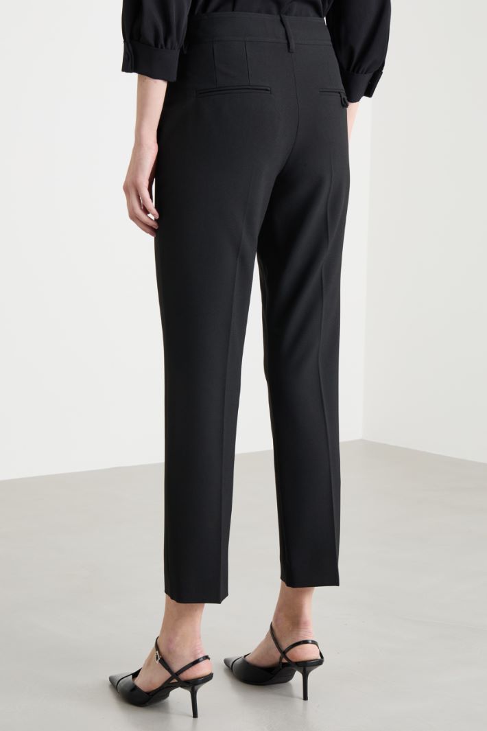 Canvas cigarette trousers Intrend - 4