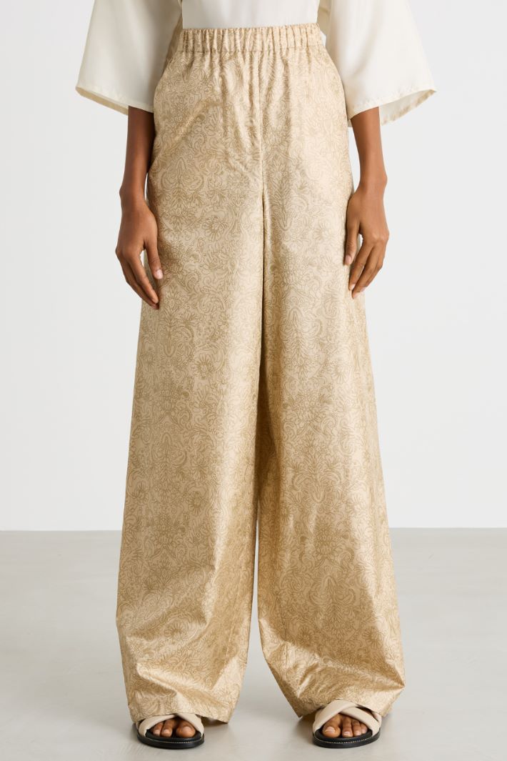 Printed palazzo trousers Intrend - 2