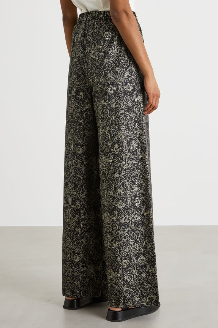 Printed palazzo trousers Intrend - 4